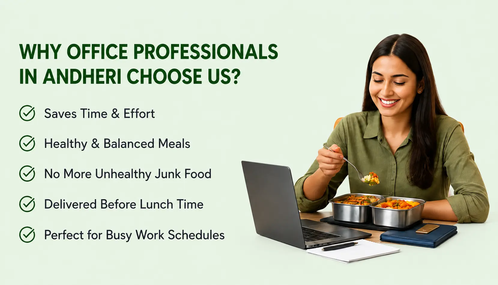 healthy tiffin for office worker