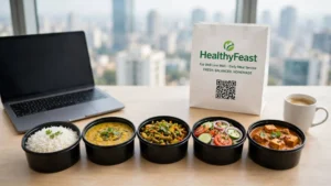 Best tiffin service in Mumbai HealthyFeast office lunch
